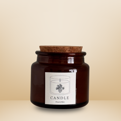 Duftkerze Pine & Mint – Sojawachs – Essentials Candles – 180 ml & 65 ml