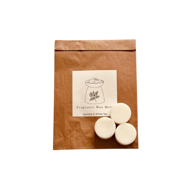 Duftmelts Jasmine & White Tea – Sanft & Luxuriös, 100g | Essentials Candles