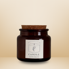 Duftkerze Lily of the Valley & Iris – Sojawachs – Essentials Candles – 180 ml &  65 ml