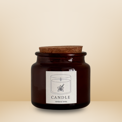 Duftkerze Vanilla & Tonka – Sojawachs – Essentials Candles – 180 ml & 65 ml
